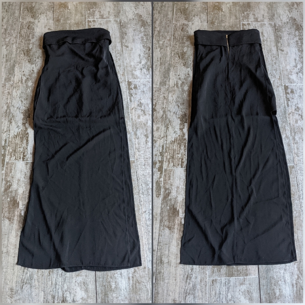 KEEPSAKE the Label Strapless Maxi Dress Side Slits